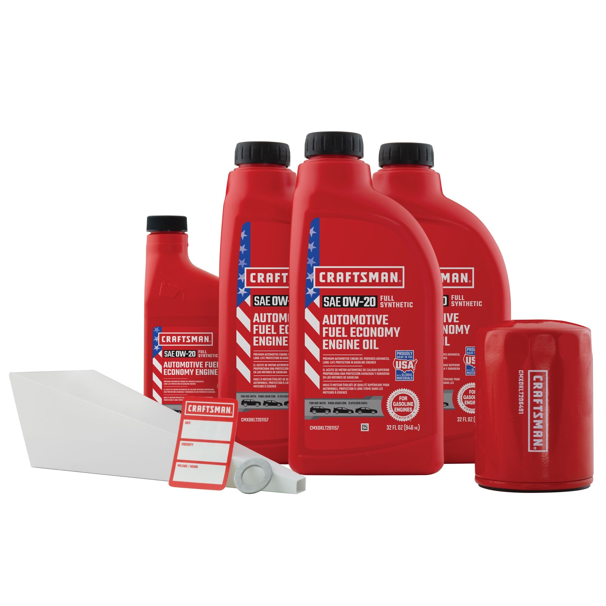 craftsman-3-5-quart-0w-20-full-synthetic-oil-change-kit-craftsman