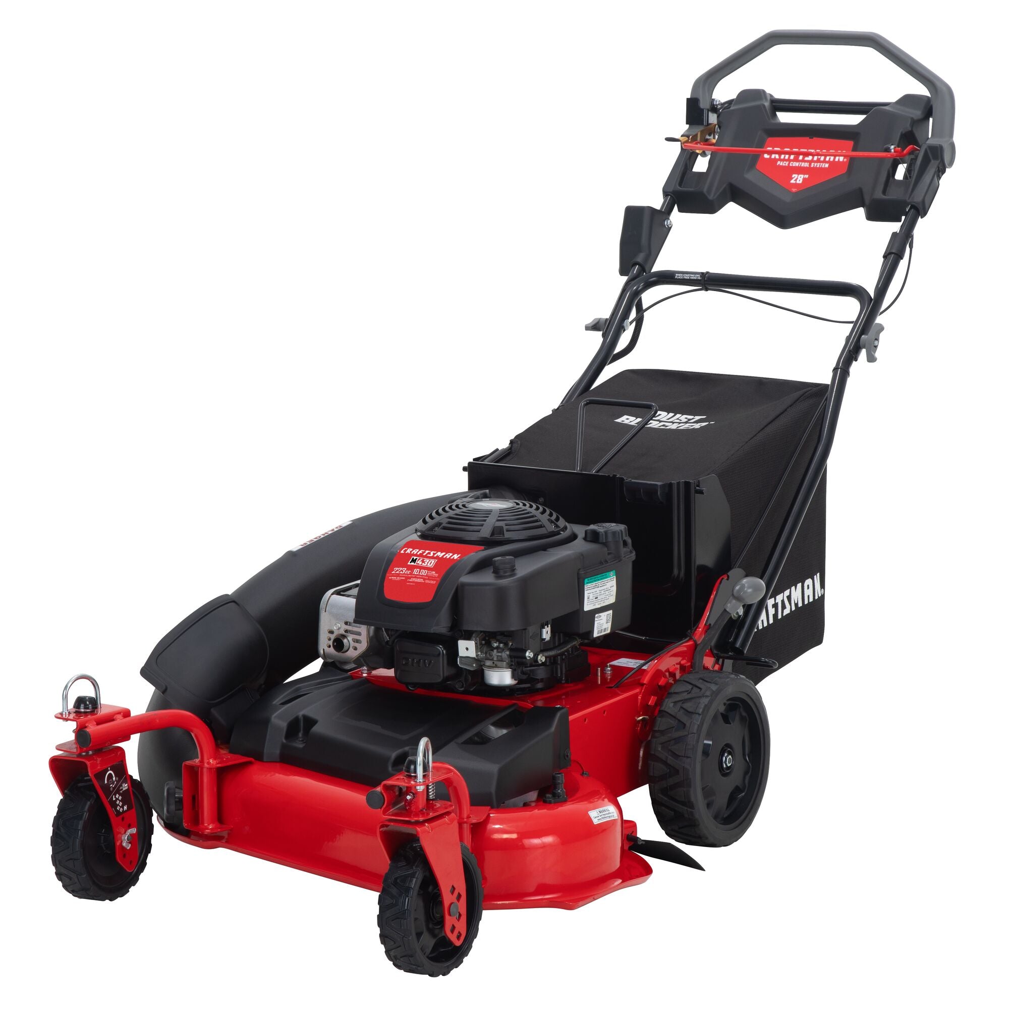 28 in. 223cc Self Propelled RWD Gas Push Mower M430 CRAFTSMAN