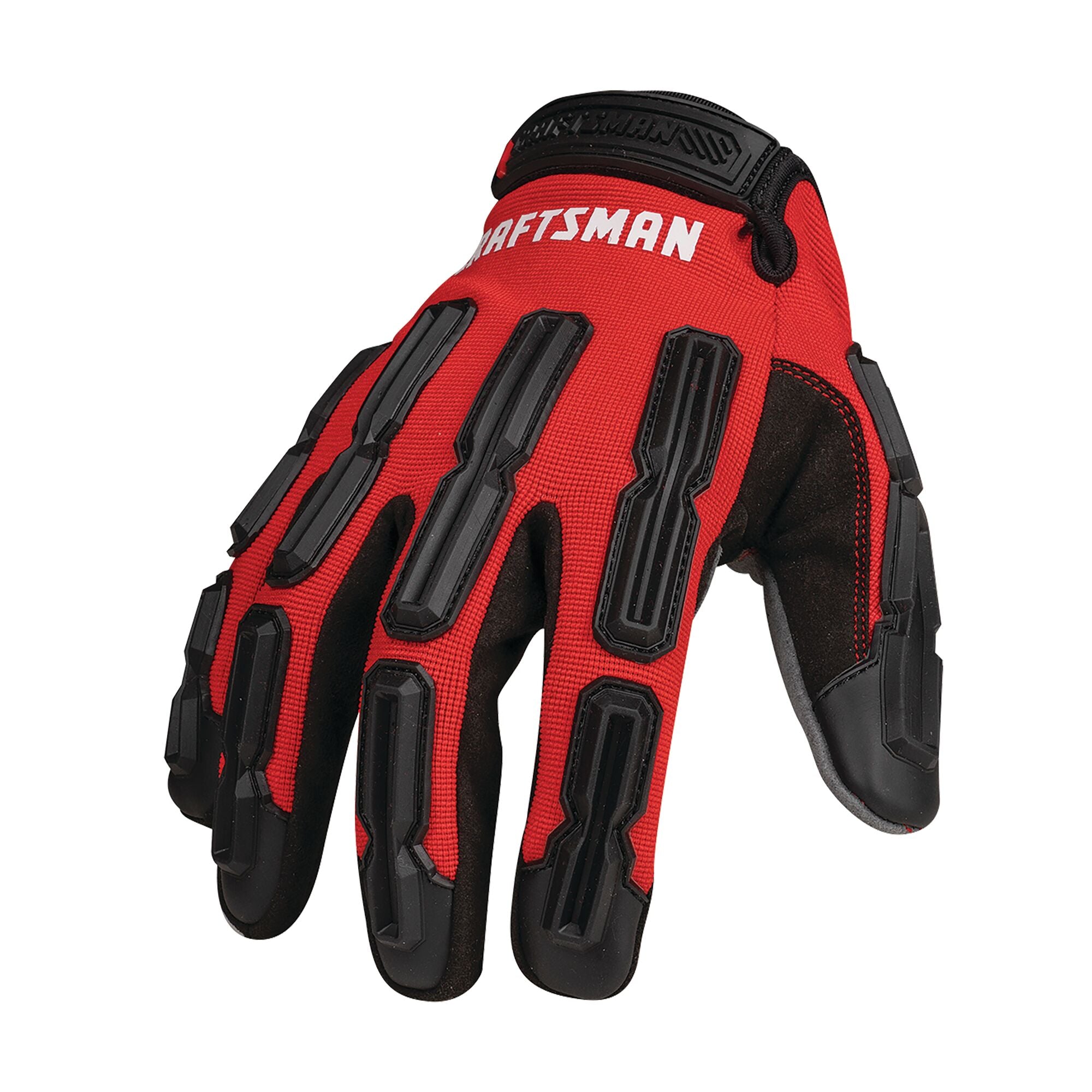 Leather(Buff/Split/Chrome) Red Sublimation Heat Resistant Gloves