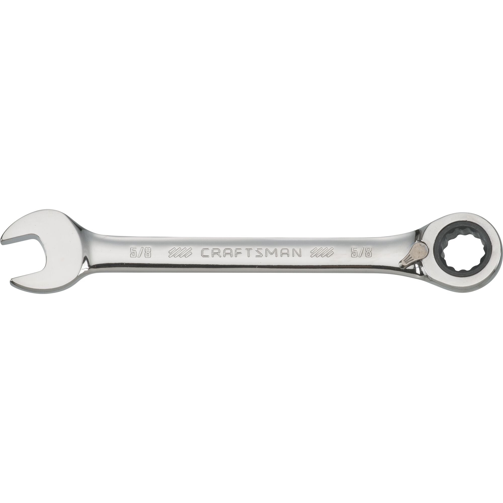 5/8-in 72 Tooth 12 Point SAE Reversible Ratcheting Wrench | CRAFTSMAN