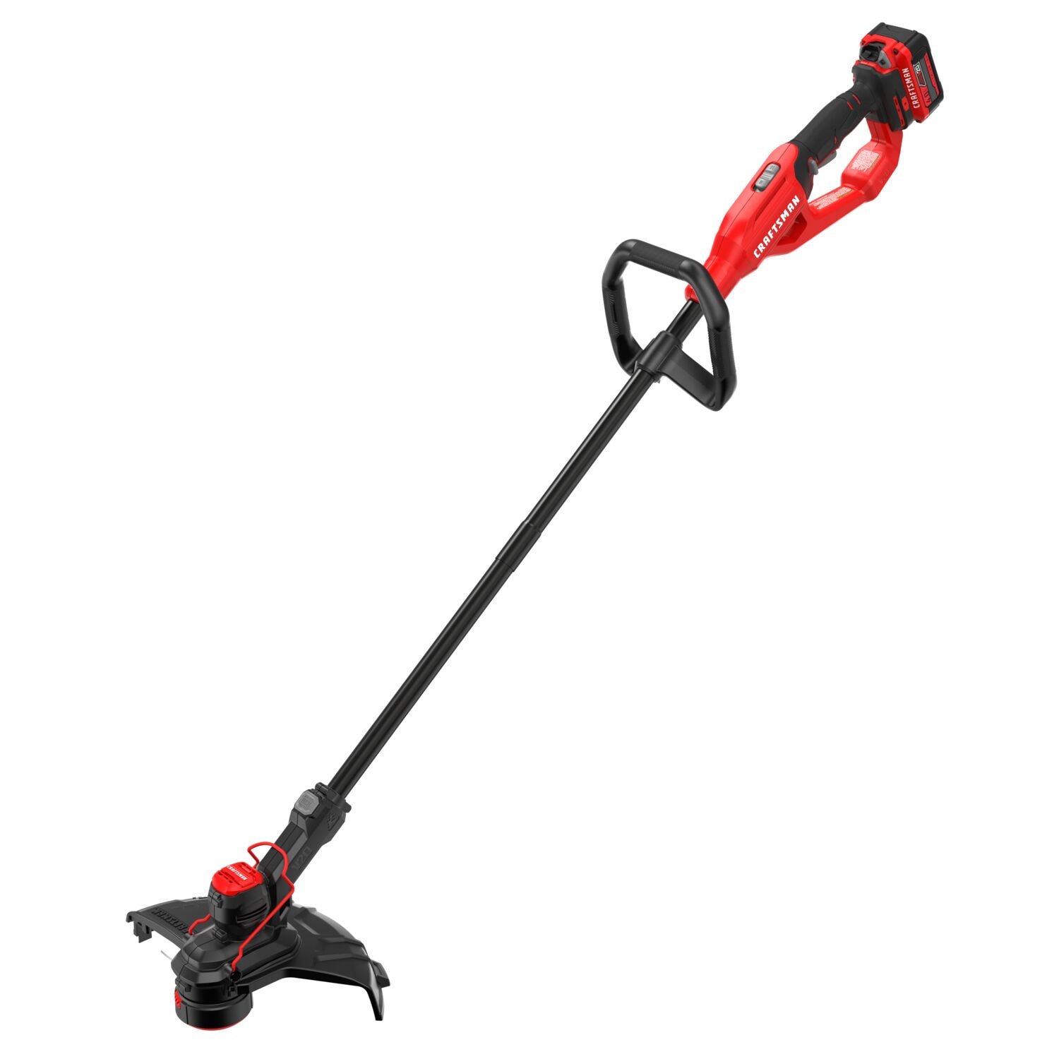CRAFTSMAN V20* String Trimmer Kit Left Front Overhead Angle