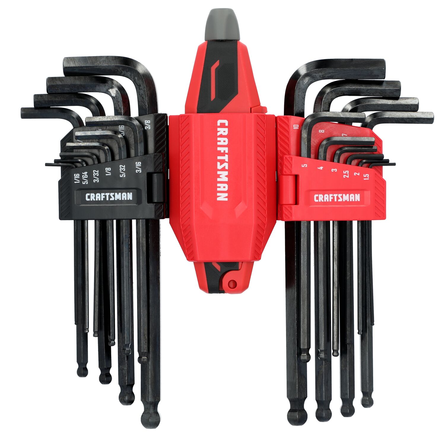 CRAFTSMAN 20 pc Universal L-to-T Hex Key Set