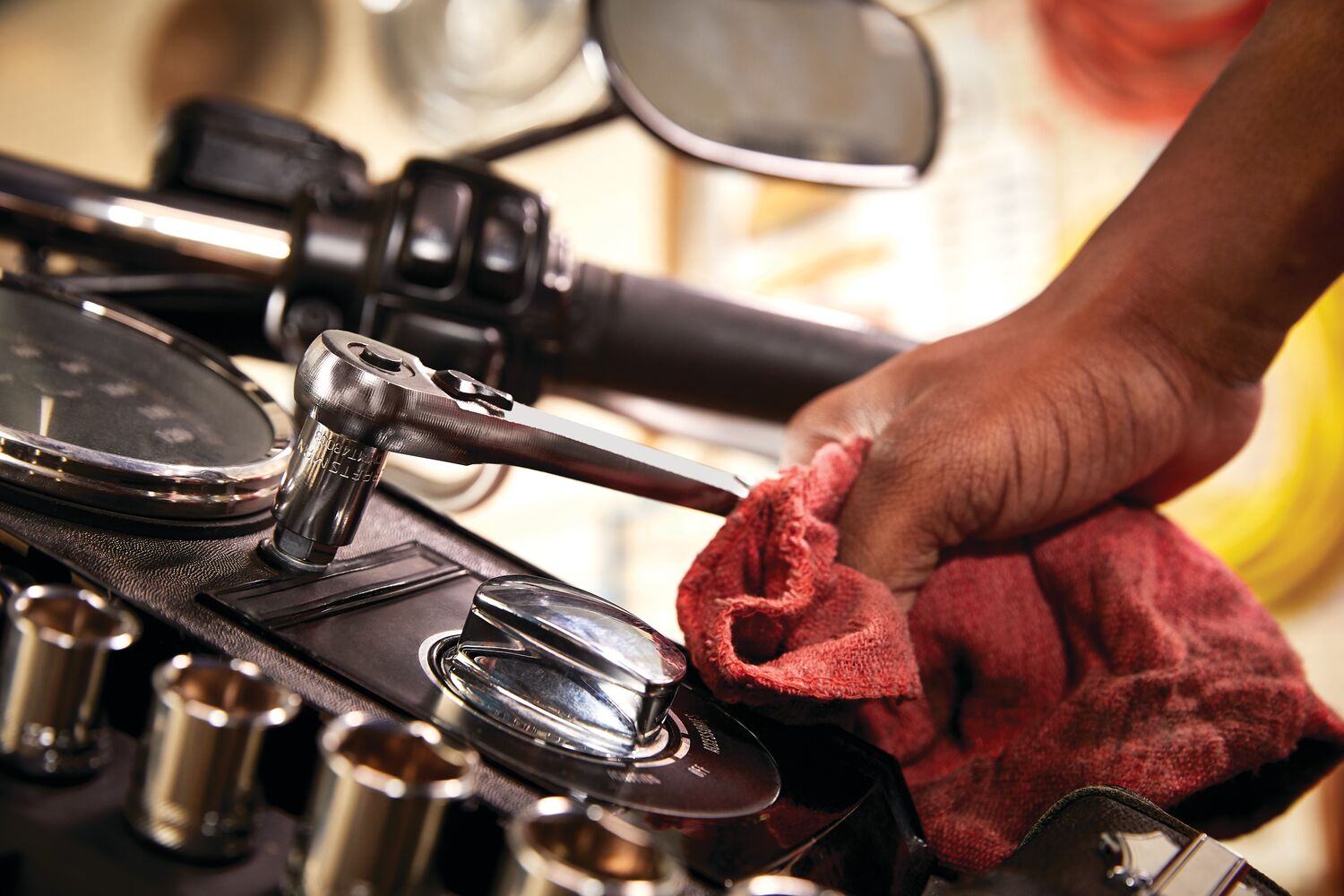 View of CRAFTSMAN Sockets: 6-Point being used by consumer