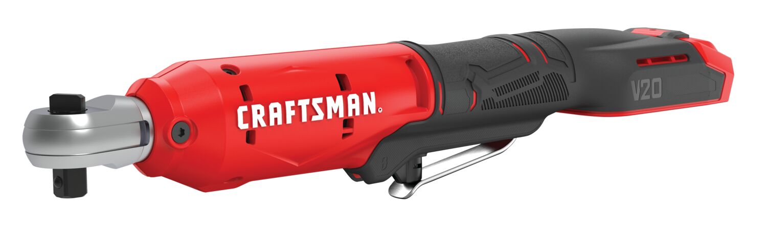 View of CRAFTSMAN Ratchets on white background