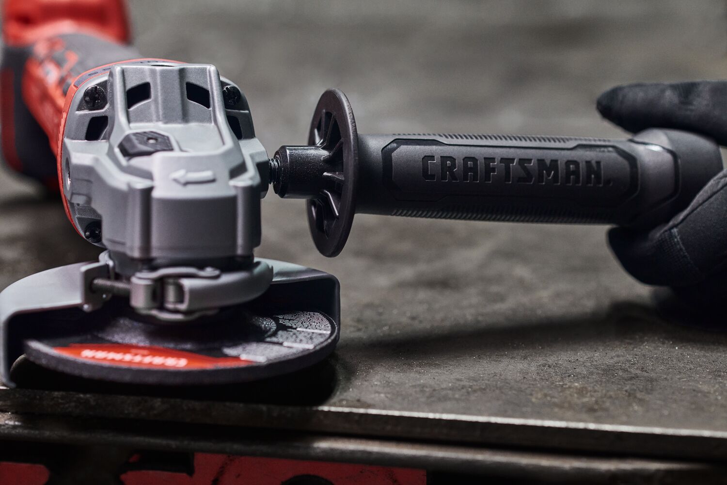 View of CRAFTSMAN Grinders being used by consumer