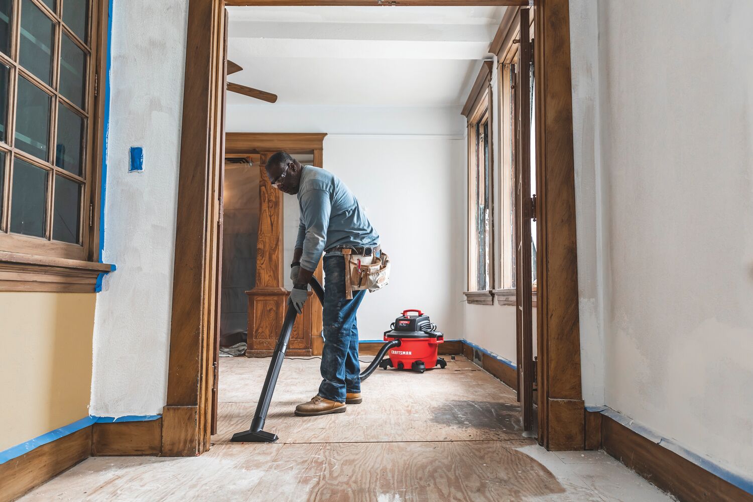 View of CRAFTSMAN Accessories: Vacuums being used by consumer