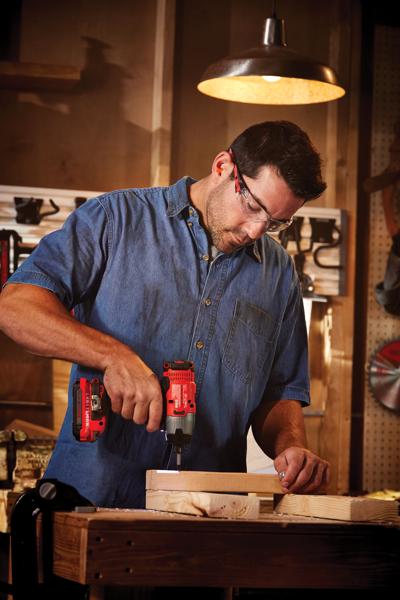 View of CRAFTSMAN Drills: Impact Driver being used by consumer.