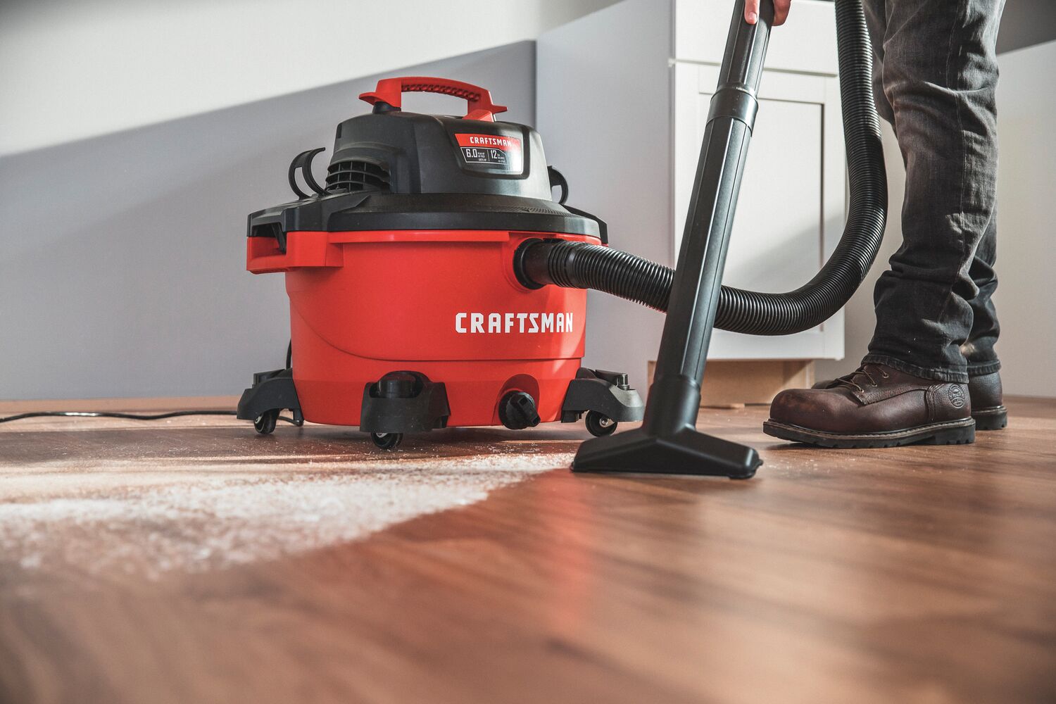 View of CRAFTSMAN Accessories: Vacuums being used by consumer