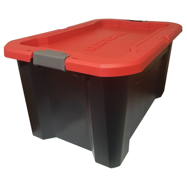 Equipment Of Craftsman A Empty Professional Red Plastic Storage