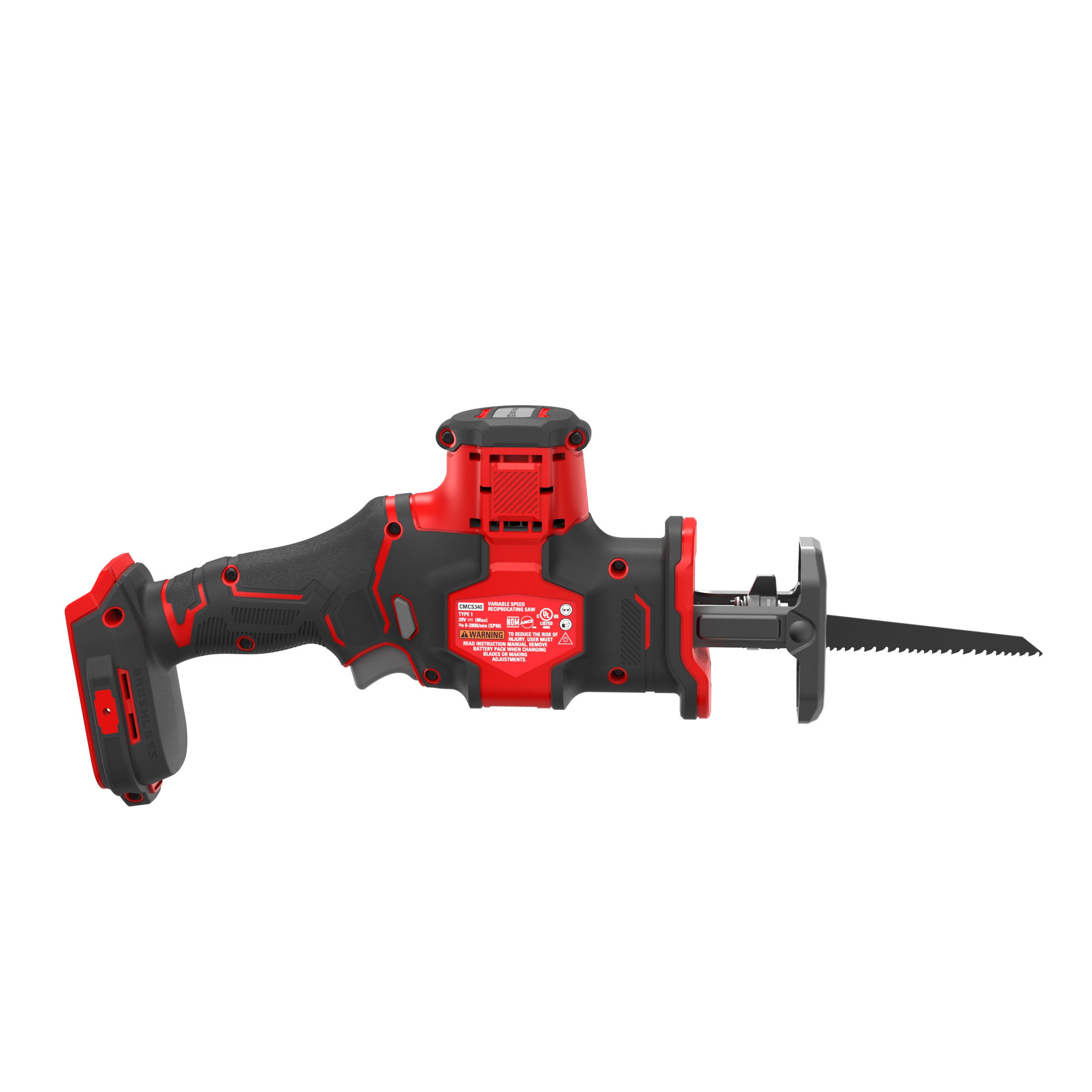 V20* BRUSHLESS RP™ Compact Reciprocating Saw (Tool Only