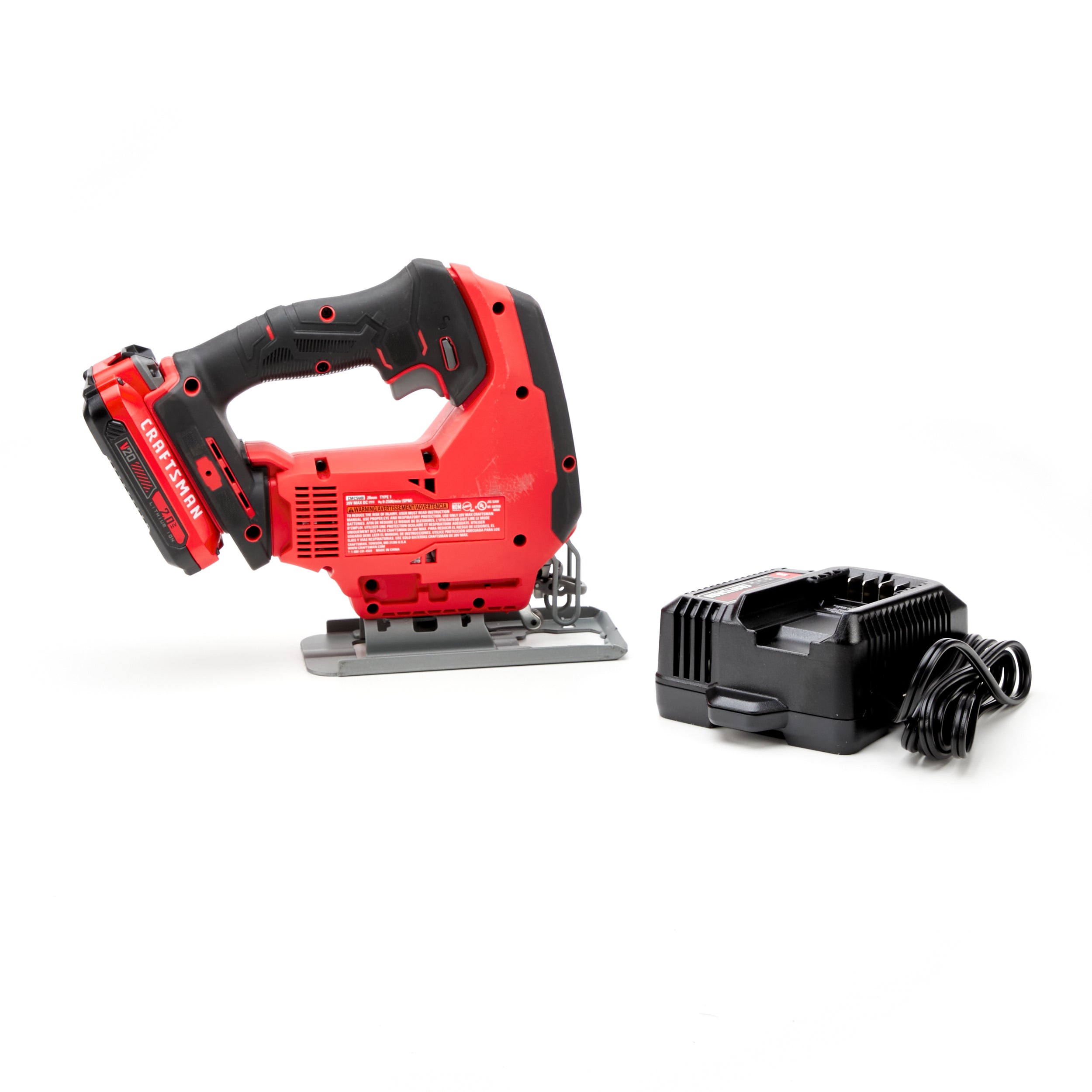 V20* Cordless Jig Saw Kit (1 Battery) | CRAFTSMAN