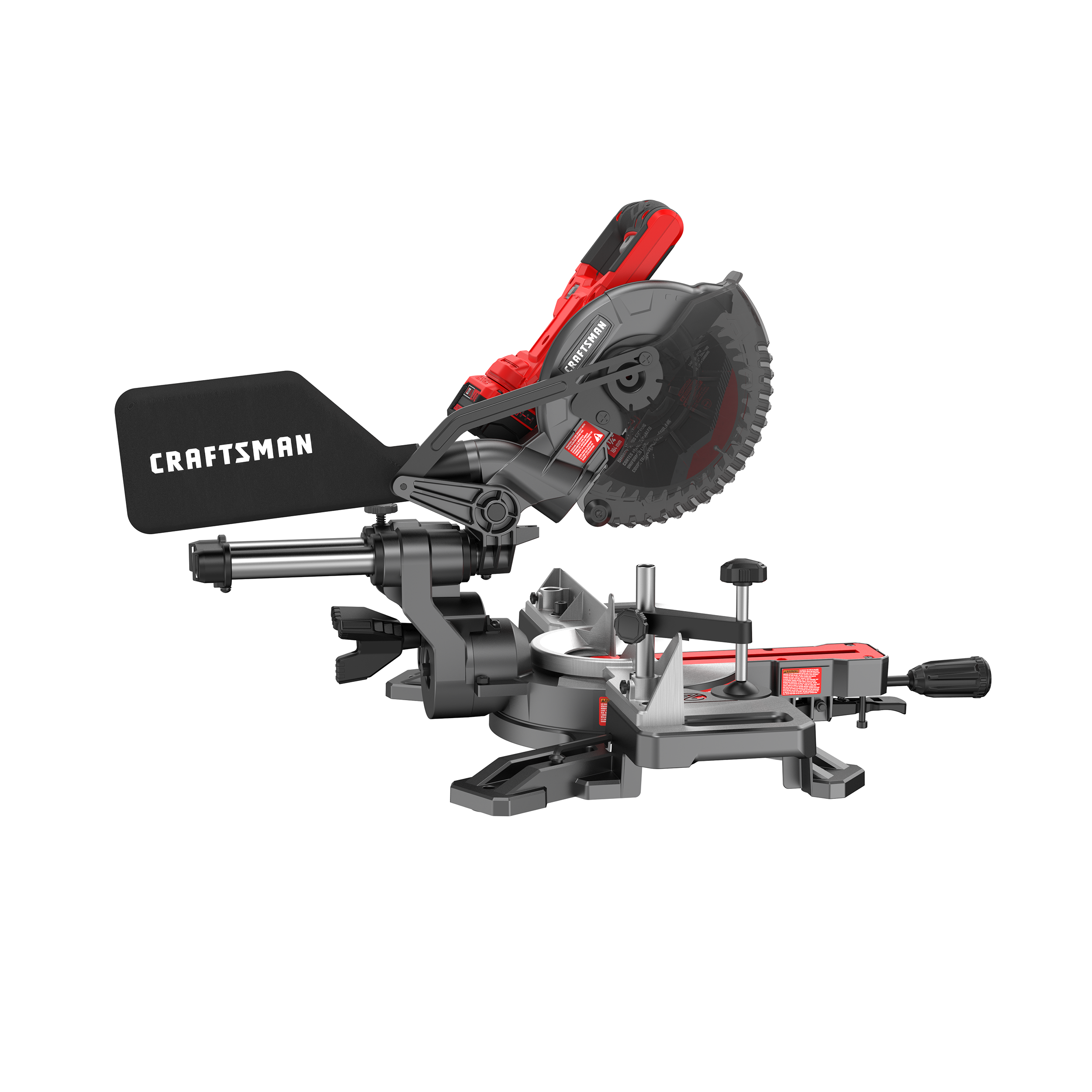 V20* Cordless 7-1/4-in Sliding Miter Saw Kit (1 Battery) | CRAFTSMAN