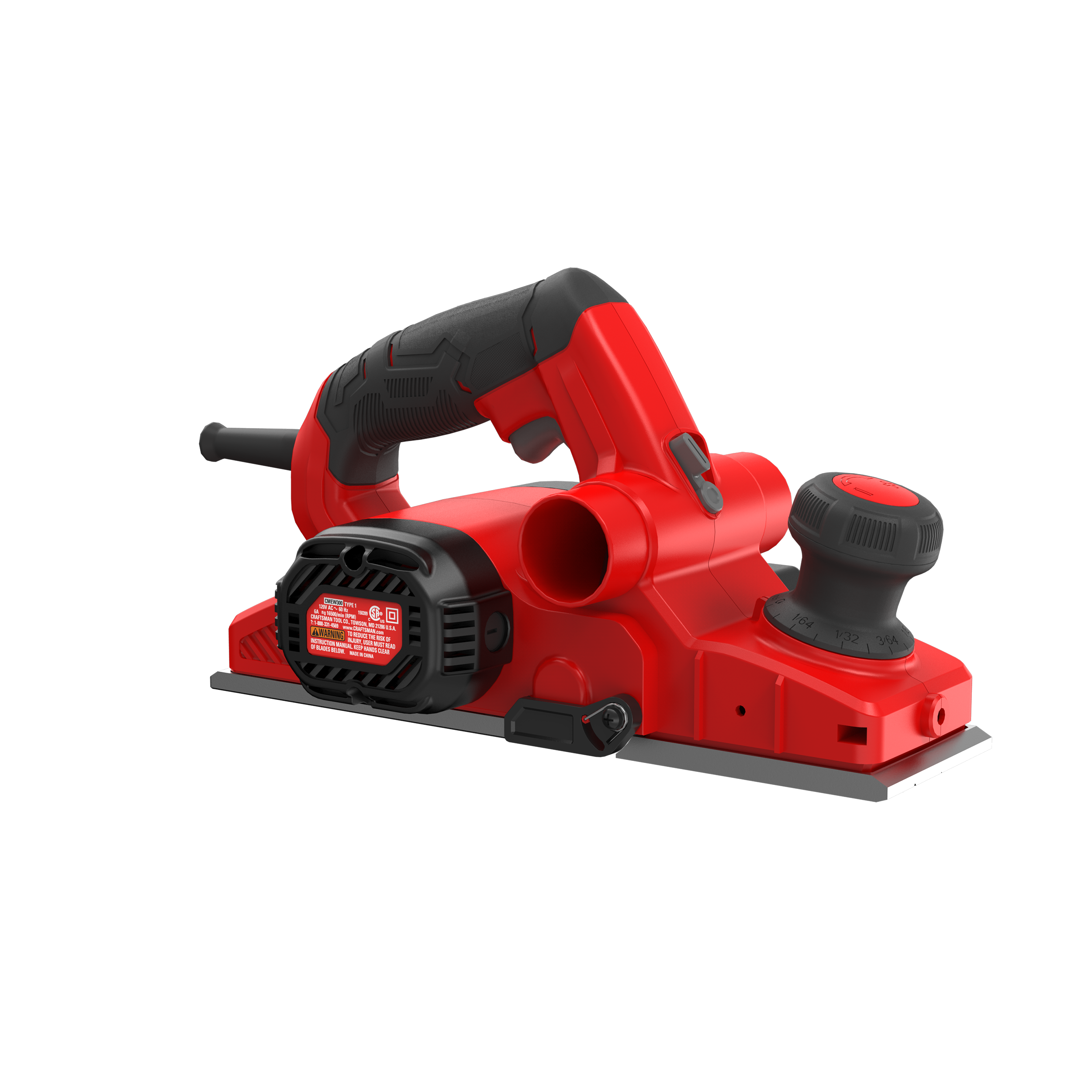 Electric Handheld Planer 6 Amp CRAFTSMAN