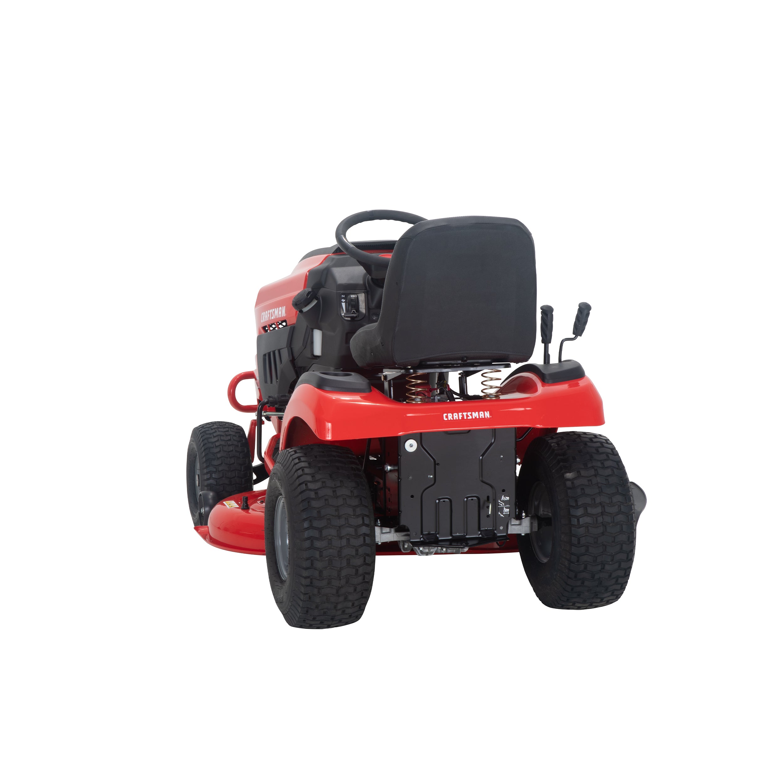 CRAFTSMAN T100 36in Gas Riding Lawn Mower In The Gas