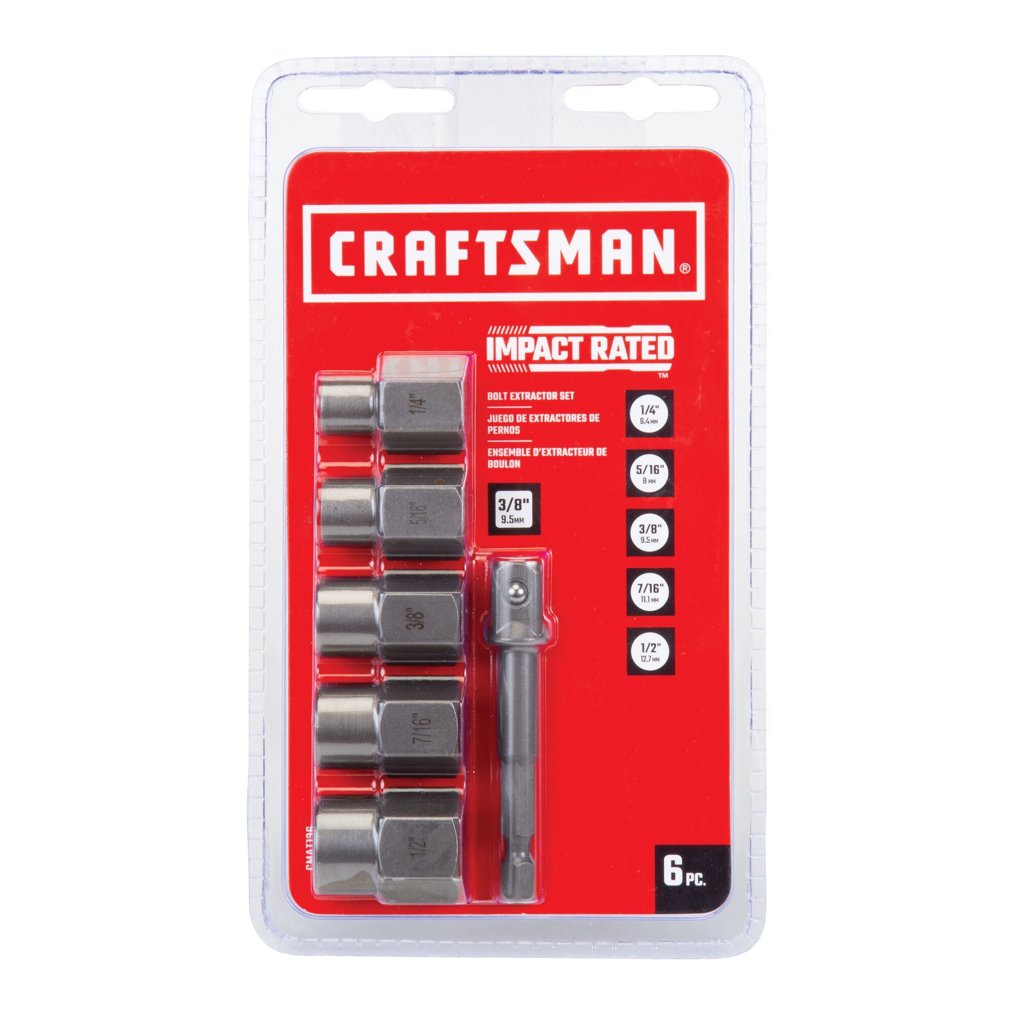 Screw Extractor, 6-Piece Set | CRAFTSMAN