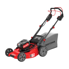 V60* Cordless 21-in 3-In-1 Self-Propelled Lawn Mower Kit With Two 5.0 Ah Batteries and Charger