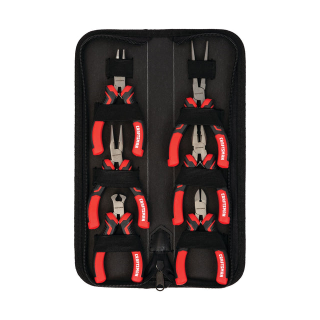 6-Piece Mini Pliers Set With Pouch