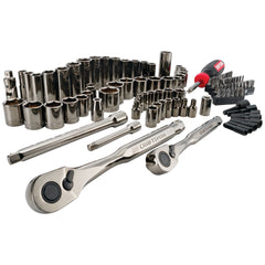 Gunmetal Chrome Mechanics Tool Set (105 pc)