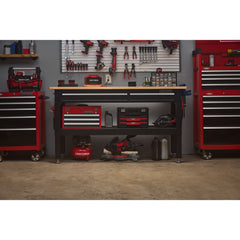 6ft, 2-Drawer Adjustable Height Workbench