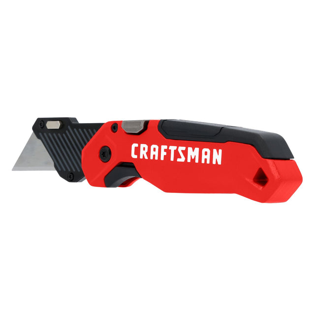 Folding Utility Knife with 3-Blade Storage