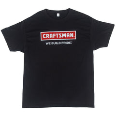 CRAFTSMAN® We Build Pride Black Tee Shirt - LG