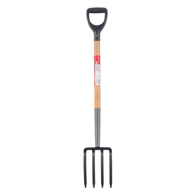 4 Tine Spading Fork D-Grip Handle