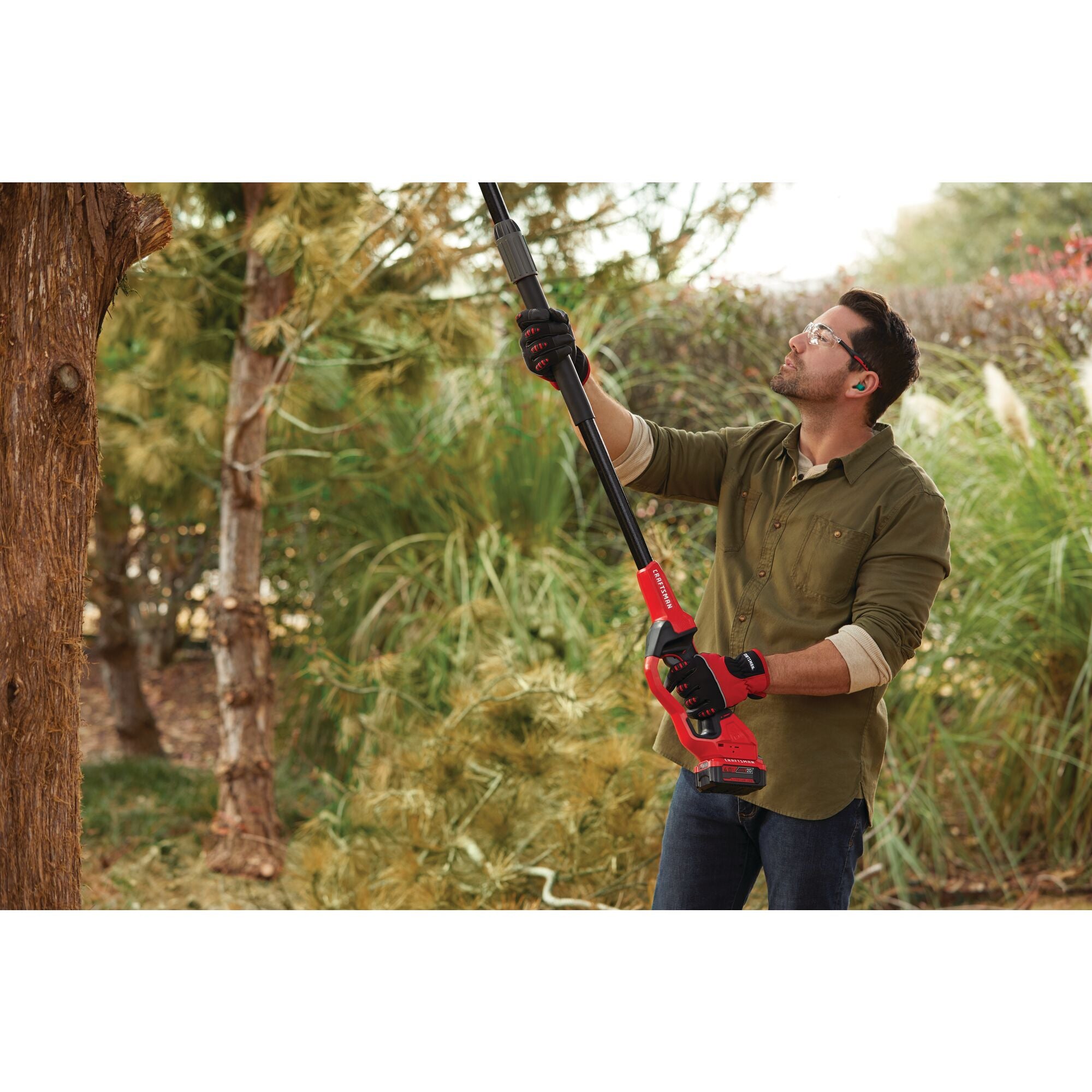 V20 8 in. Cordless Pole Chainsaw Tool Only CRAFTSMAN