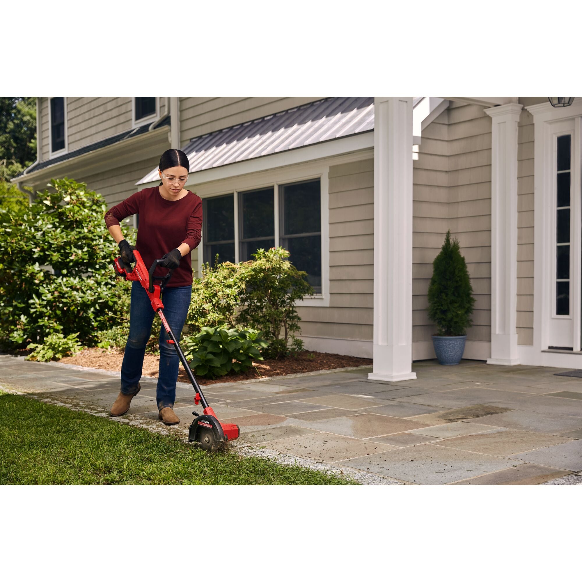 Black & discount decker cordless edger