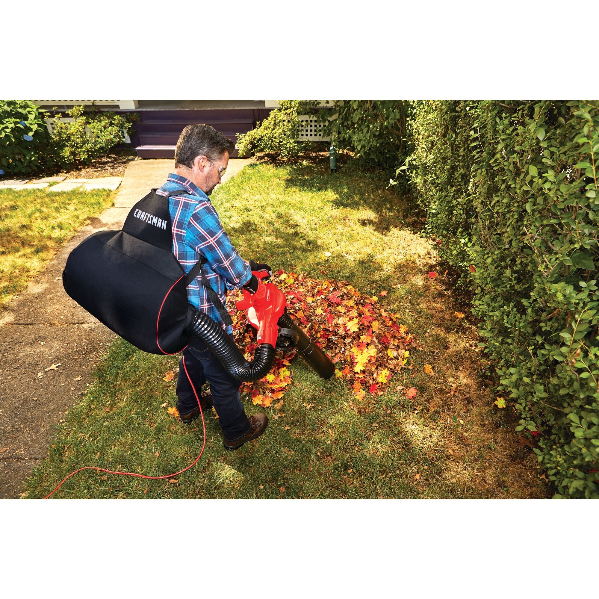 Zipper Leaf Blower Bag For Black And Decker BV-005 LH4500 Yard Vacuum Leaf  Hog