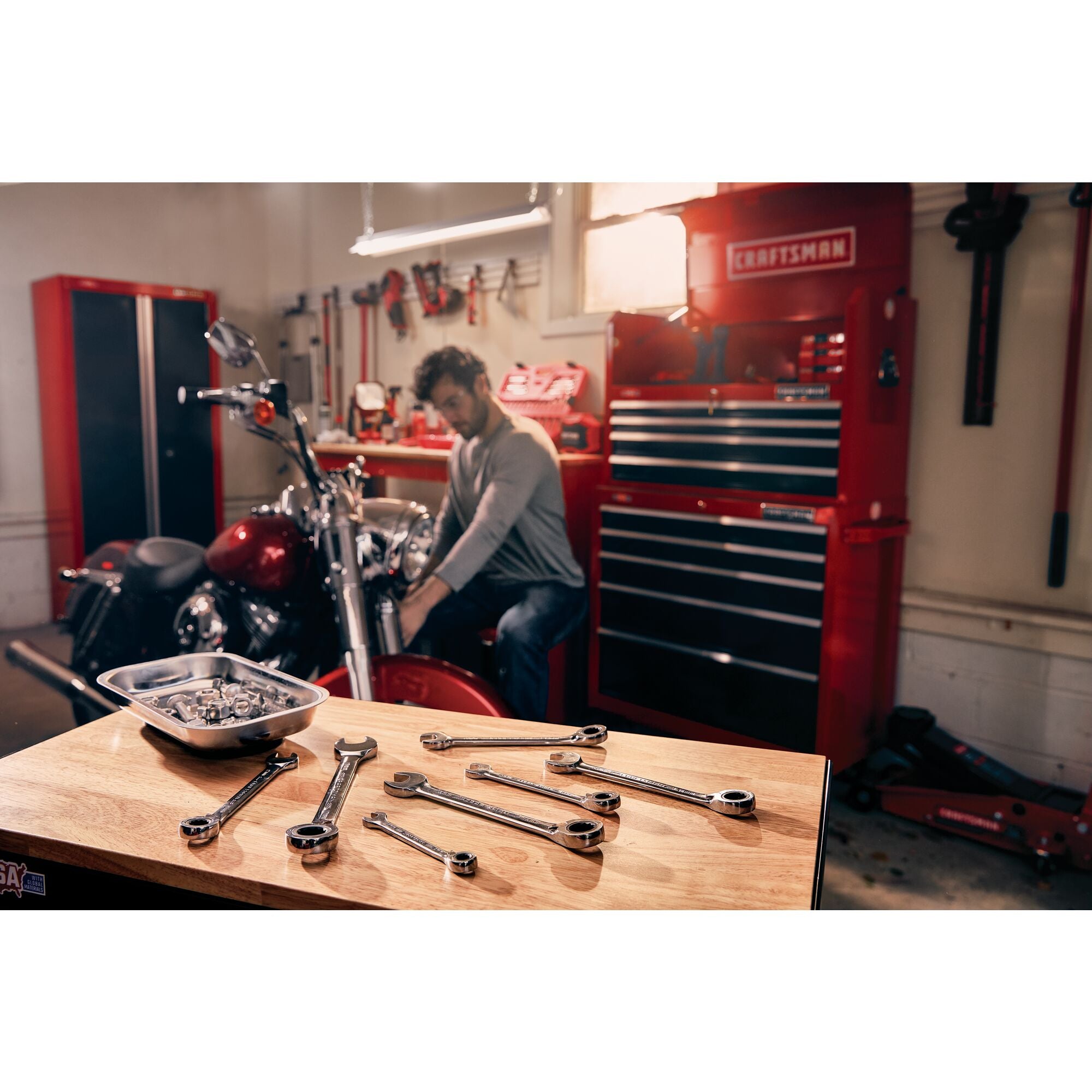 Metric Reversible Ratcheting Wrench Set (7 pc) | CRAFTSMAN