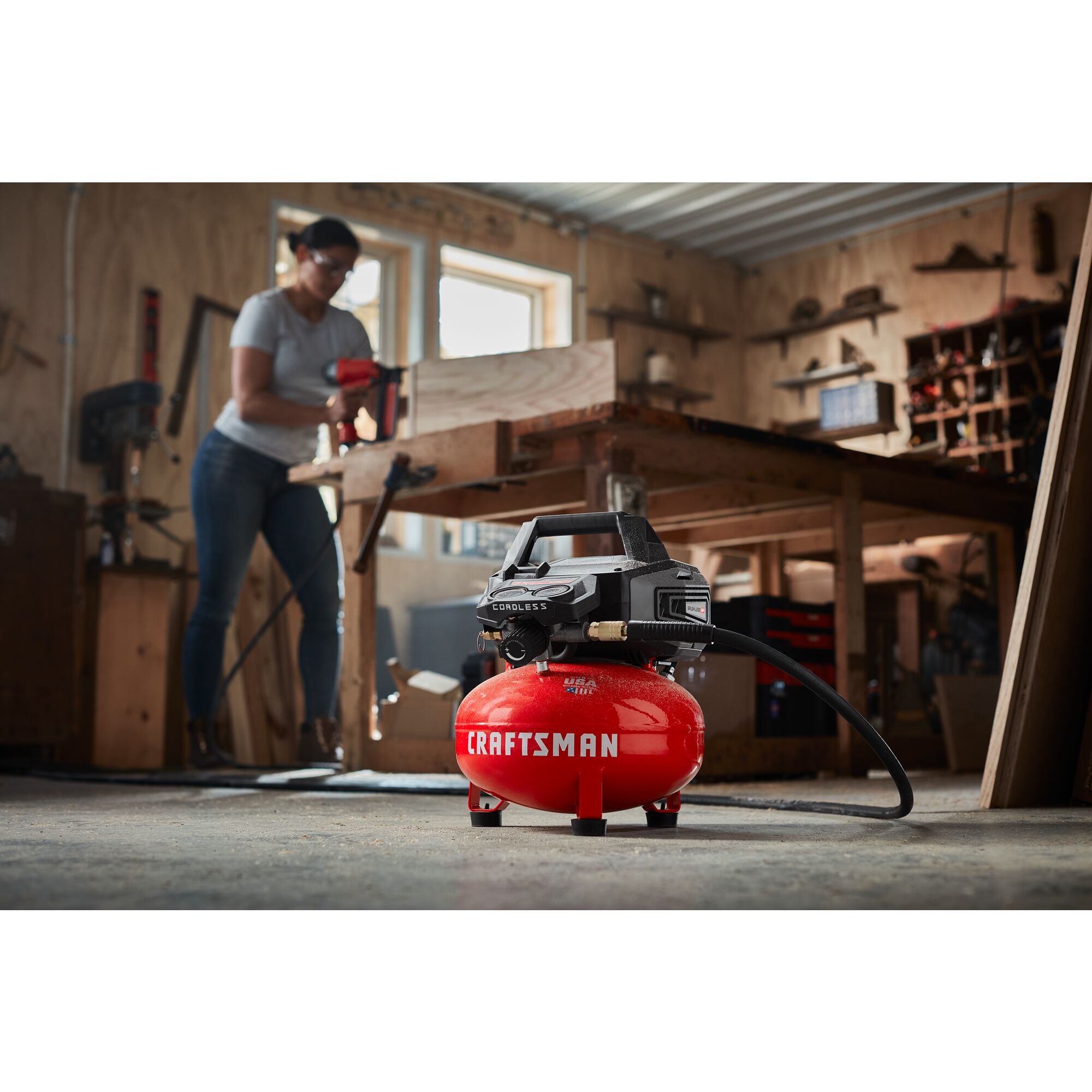 Craftsman shop battery compressor