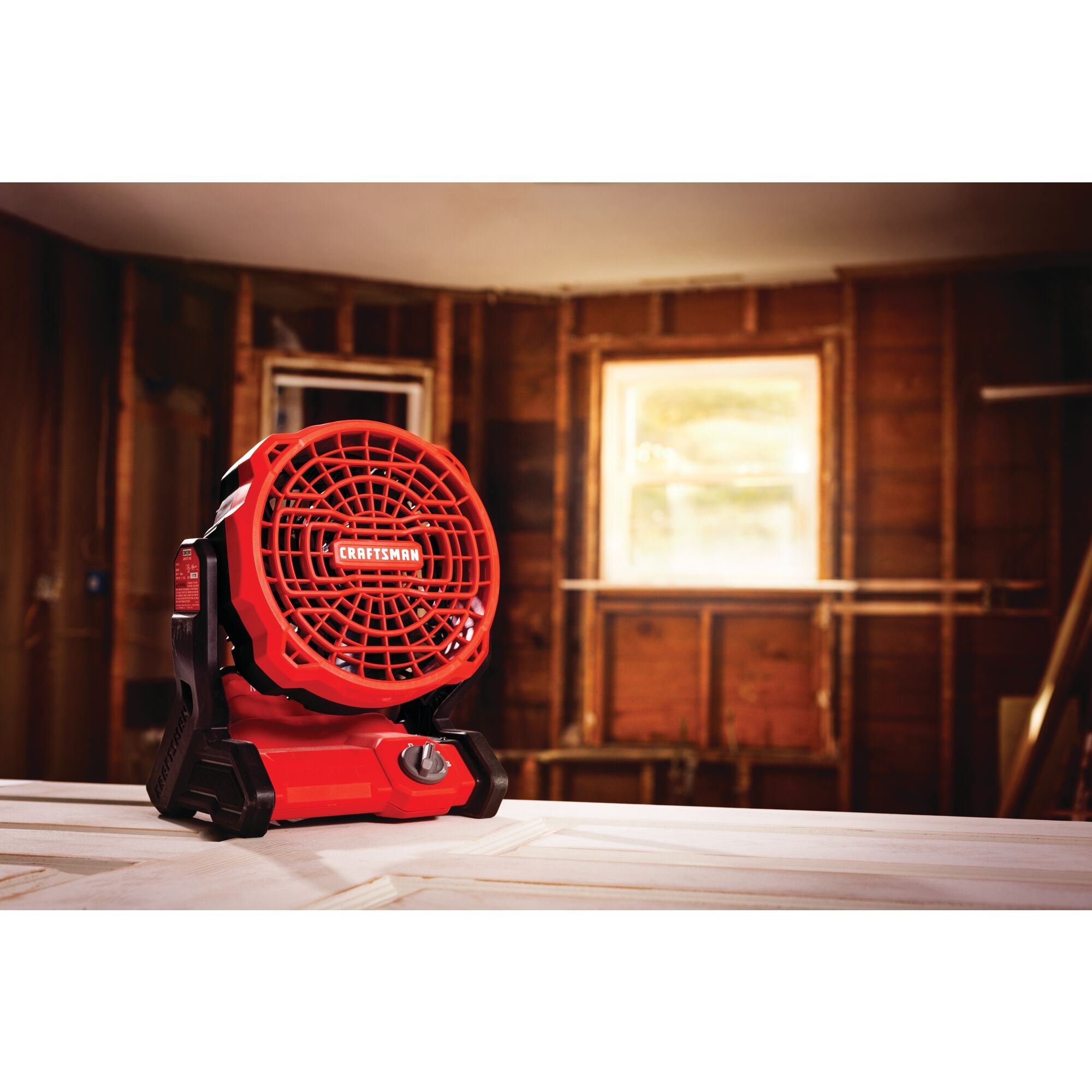 Cordless AC/DC Jobsite Fan, Tool Only