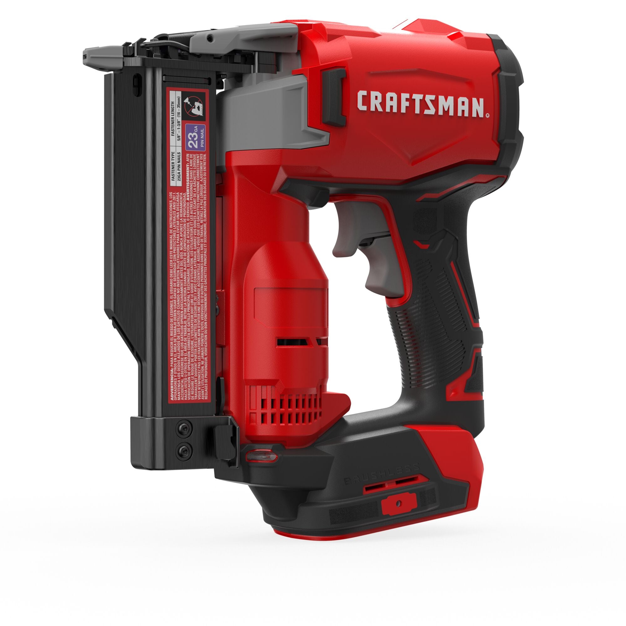 V20 BRUSHLESS RP Cordless 23GA Pin Nailer Tool Only CRAFTSMAN