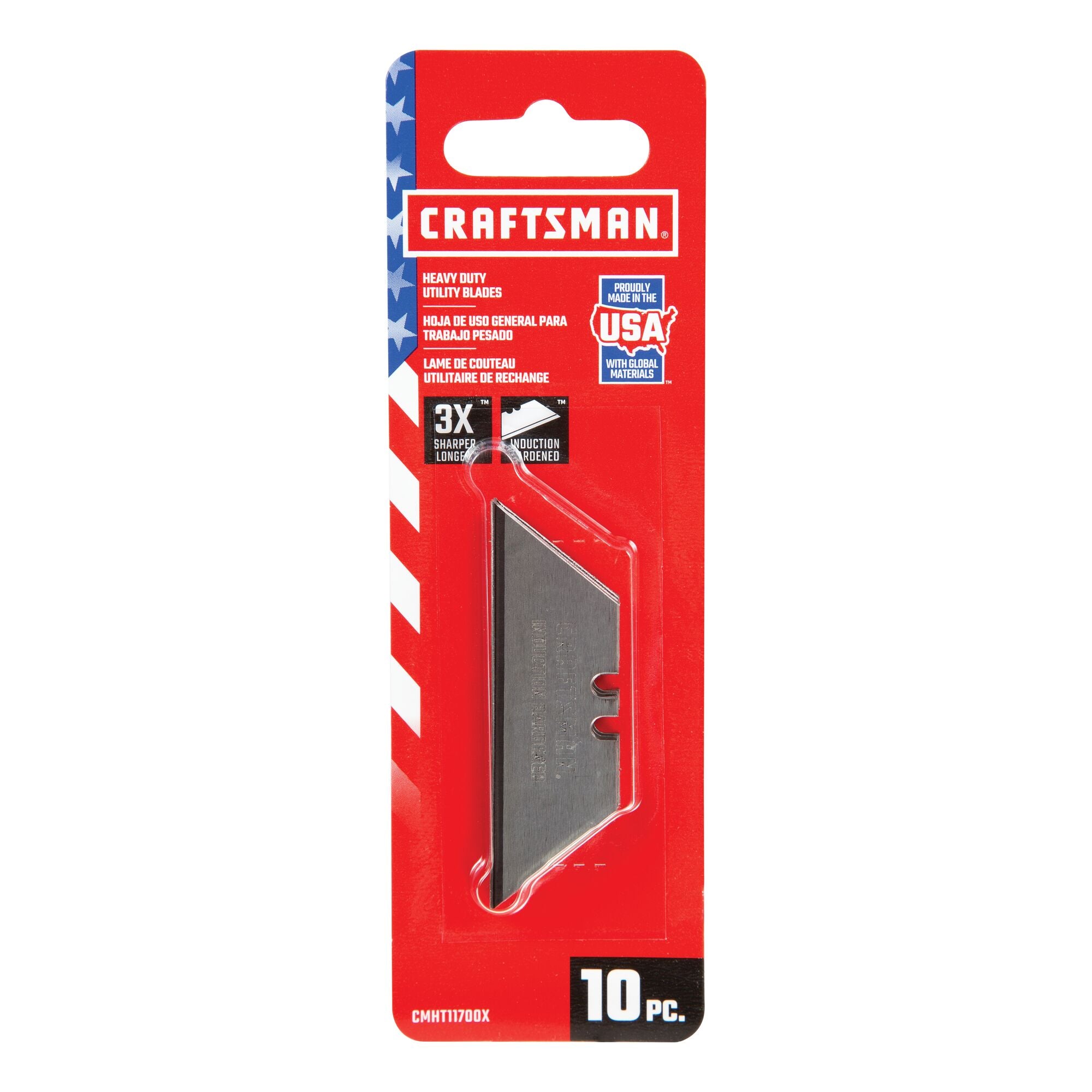 Induction Hardened Utility Blades (10 PK)