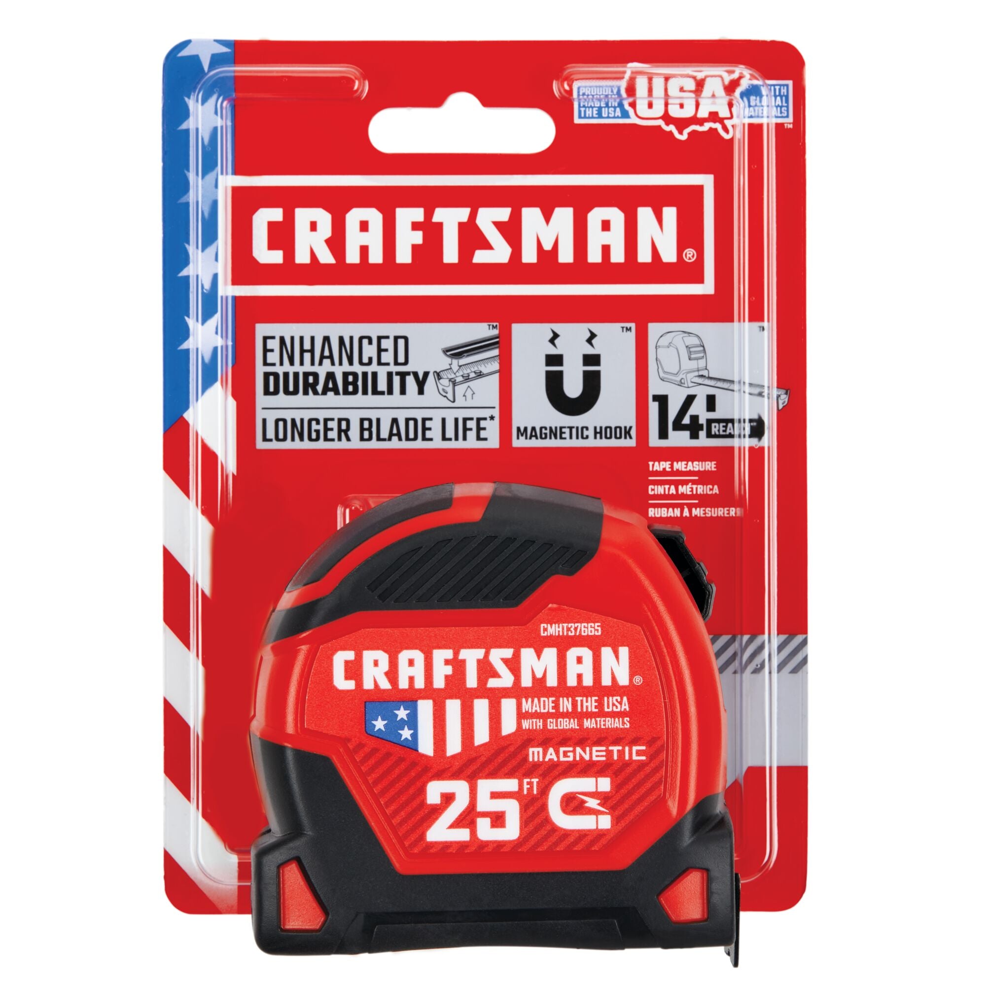 Pro Reach 25 ft Magnetic Tape Measure | CRAFTSMAN