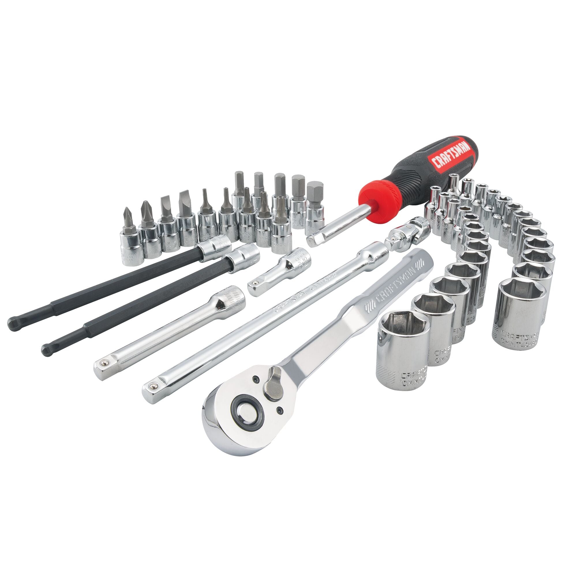 48Pc 1/4-in. Drive Mechanics Tool Set | CRAFTSMAN