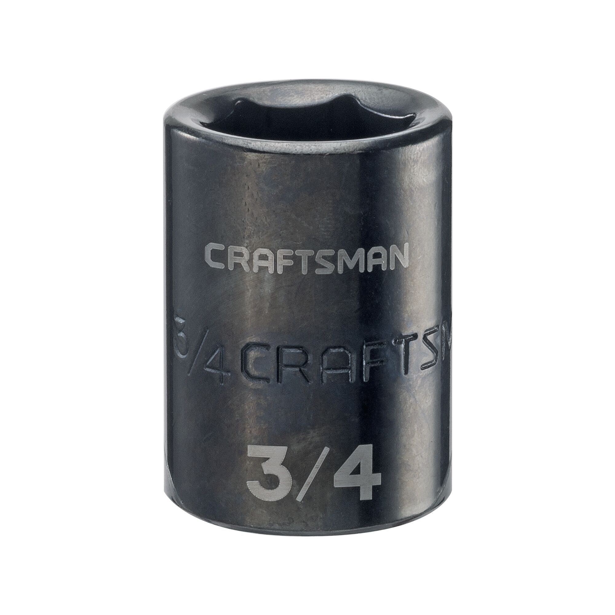 1/2-in Drive 3/4-in SAE Impact Shallow Socket | CRAFTSMAN