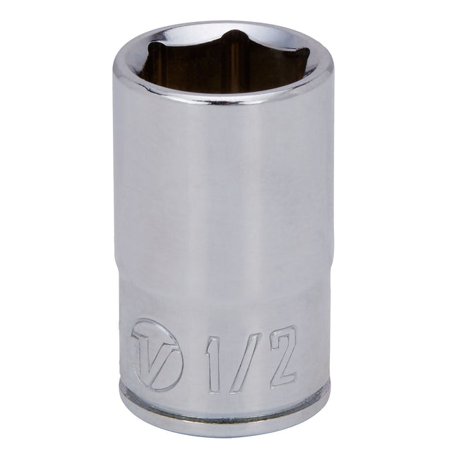 3/8 Dr 6-Point Shallow Socket 1/2