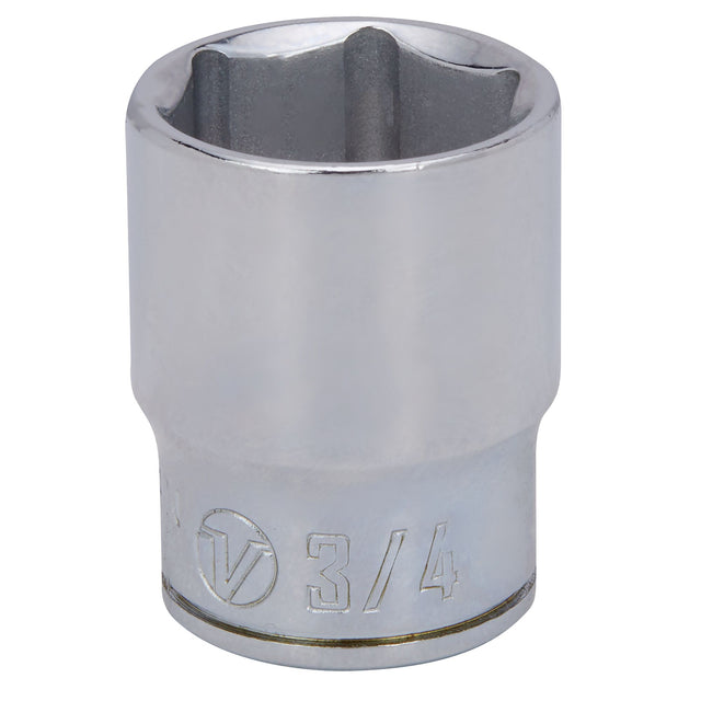 V-Series™ 3/8 Drive 6-Point Shallow Socket 3/4