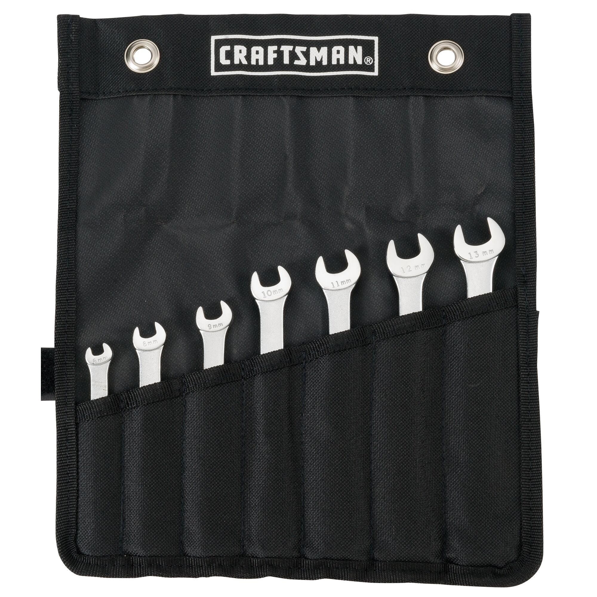 CRAFTSMAN 9-Piece Set 12-point Metric Standard Combination Wrench