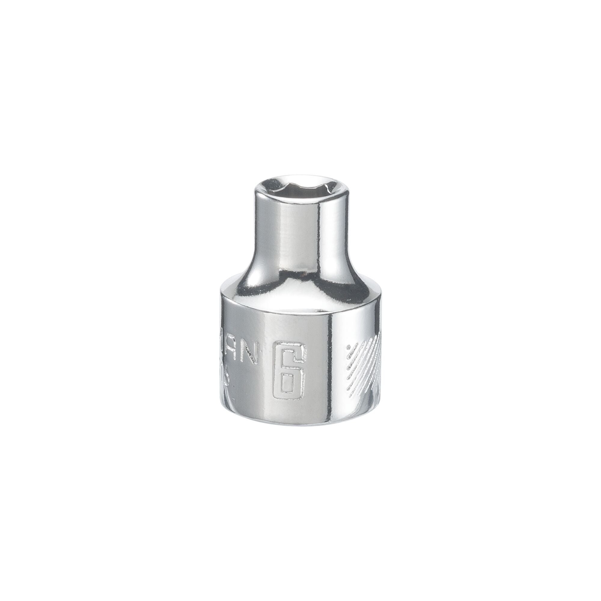 3/8-in Drive 6mm 6 Point Shallow Socket | CRAFTSMAN